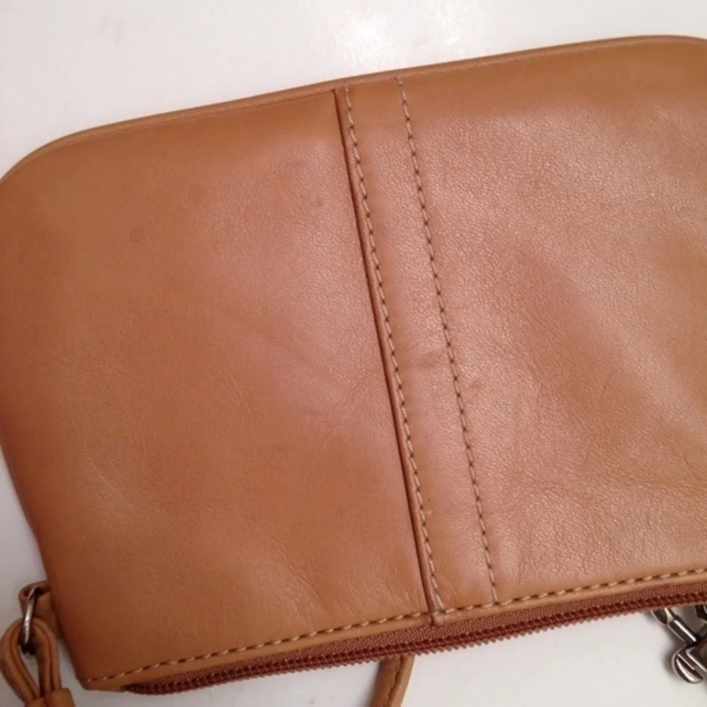 COACH neutral tone wristlet - Picture 2 of 5